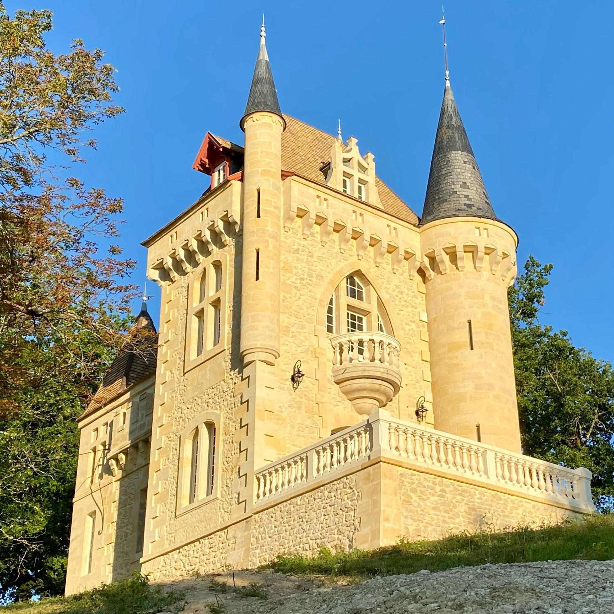 La Reserve Du Chateau De Roques Пюиссеген Экстерьер фото